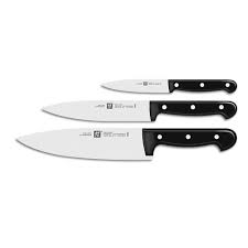 CONJUNTO CHURRASCO ZWILLING TWIN 3 PEÇAS